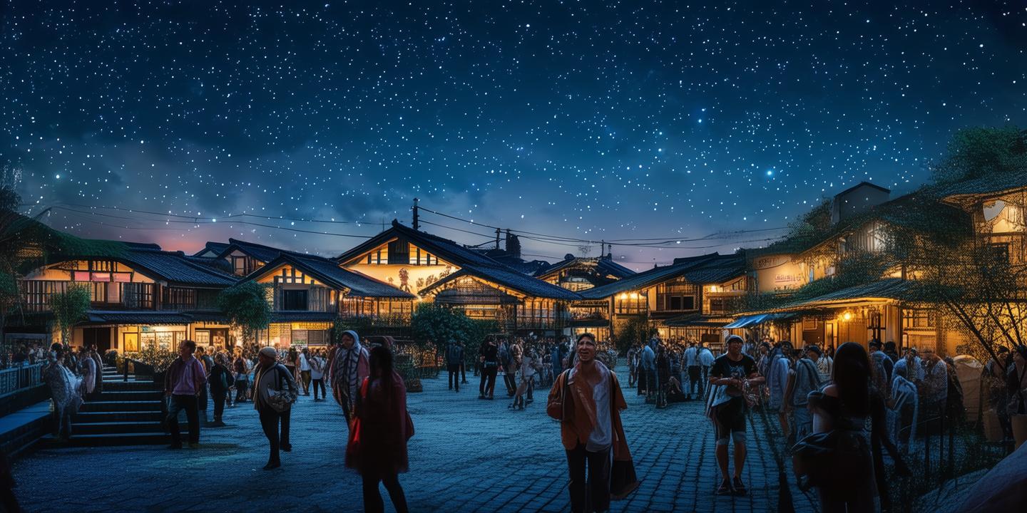 花溪区“暗夜经济示范区”开放,星空旅游助力民宿收入翻番