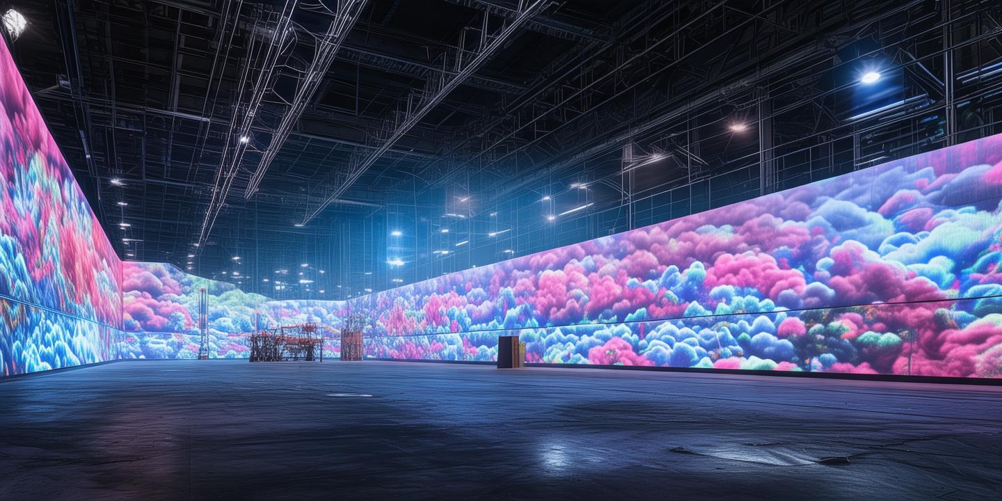 “白云数字敦煌展:莫高窟壁画动态投影穿越铝业车间,文化传承与创新融合之旅”